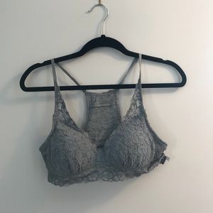 Heather grey bralette